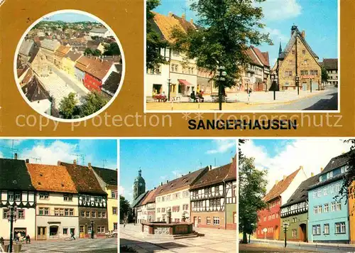 AK / Ansichtskarte Sangerhausen Suedharz Marktplatz Kat. Sangerhausen