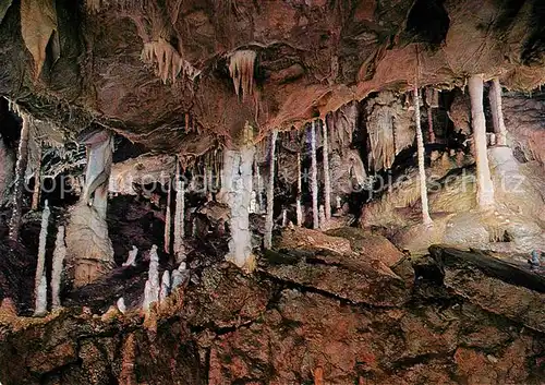 AK / Ansichtskarte Hoehlen Caves Grottes Tropfsteinhoehle Attendorn Alhambragrotte  Kat. Berge