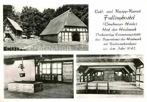 AK / Ansichtskarte Fallingbostel Hof der Heidmarkt Kat. Bad Fallingbostel