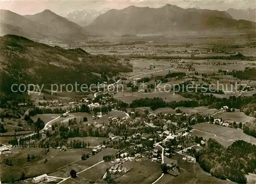 AK / Ansichtskarte Bad Heilbrunn Fliegeraufnahme Kat. Bad Heilbrunn