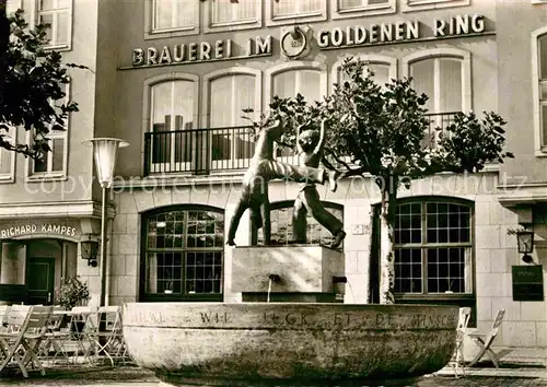 AK / Ansichtskarte Duesseldorf Radschlaegerbrunnen Kat. Duesseldorf