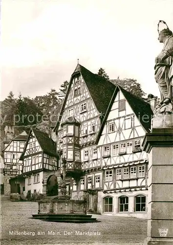 AK / Ansichtskarte Miltenberg Main Marktplatz Kat. Miltenberg