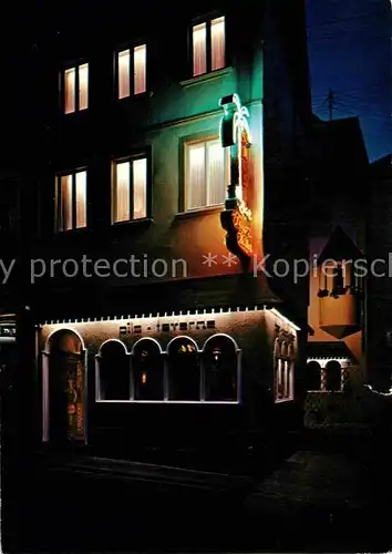 AK / Ansichtskarte Bernkastel Kues Sansi Bar Cocktailbar Tanzkeller Pilstaverne Kat. Bernkastel Kues