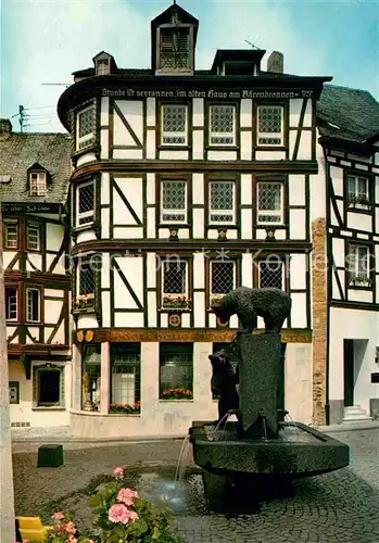 AK / Ansichtskarte Bernkastel Kues Baerenbrunnen Kat. Bernkastel Kues