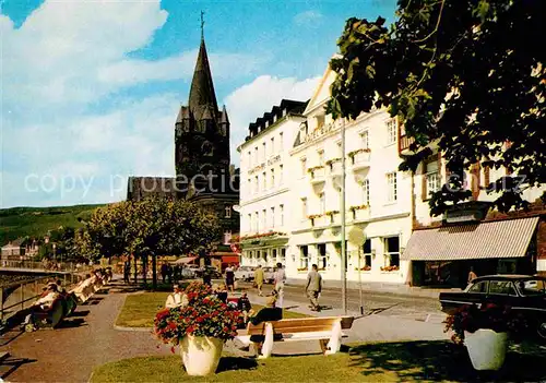 AK / Ansichtskarte Bernkastel Kues Parkanlagen Kirche Kat. Bernkastel Kues