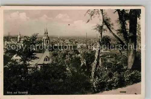 AK / Ansichtskarte Bielefeld Panorama Kirche Kat. Bielefeld