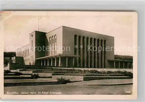 AK / Ansichtskarte Bielefeld Oetker Halle Adolf Hitler Park Kat. Bielefeld