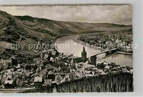 AK / Ansichtskarte Bernkastel Kues Blick vom Doktorberg Moselpartie Kat. Bernkastel Kues