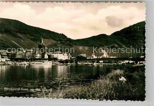 AK / Ansichtskarte Bernkastel Kues Moselpartie Kat. Bernkastel Kues