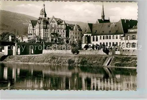 AK / Ansichtskarte Bernkastel Kues St Nikolaus Hospital und Hotel Drei Koenige Kat. Bernkastel Kues