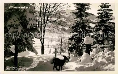 AK / Ansichtskarte Oberstaufen Weissachtal  Kat. Oberstaufen