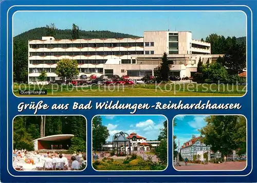 AK / Ansichtskarte Bad Wildungen Reinhardshausen Quellental Klinik Kat. Bad Wildungen
