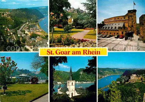 AK / Ansichtskarte St Goar Rheinpartien Kat. Sankt Goar