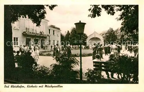 AK / Ansichtskarte Bad Woerishofen Kurhaus Musikpavillon Kat. Bad Woerishofen