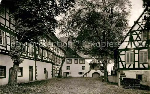 AK / Ansichtskarte Michelstadt Hof der Kellerei Kat. Michelstadt