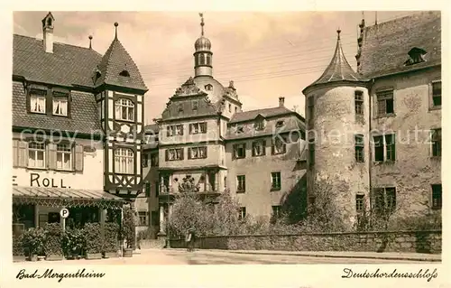 AK / Ansichtskarte Bad Mergentheim Deutschordenschloss Kat. Bad Mergentheim