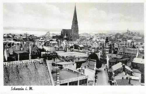 AK / Ansichtskarte Schwerin Mecklenburg Panorama  Kat. Schwerin