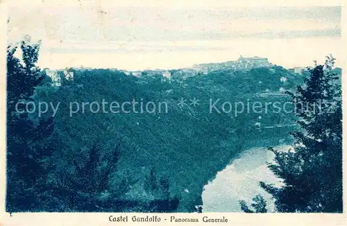 AK / Ansichtskarte Castel Gandolfo Panorama 