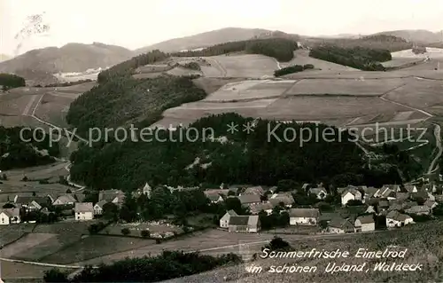 AK / Ansichtskarte Eimelrod Panorama Upland Waldeck Kat. Willingen (Upland)