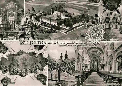 AK / Ansichtskarte St Peter Schwarzwald Kloster  Kat. St. Peter