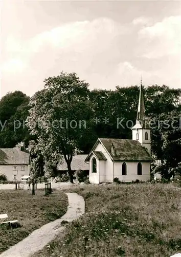 AK / Ansichtskarte Elend Harz Kleinste Holzkirche der DDR Kat. Elend Harz