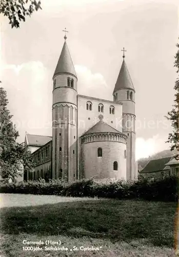 AK / Ansichtskarte Gernrode Harz Stiftskirche Sankt Cyriakus Kat. Gernrode Harz
