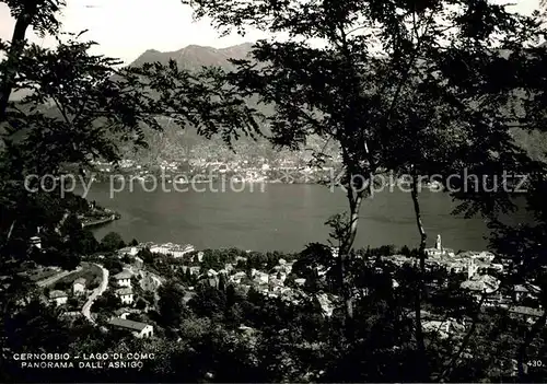 AK / Ansichtskarte Cernobbio Lago di Como Panorama dall Asnigo Comer See Kat. Cernobi