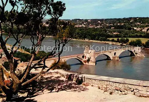 AK / Ansichtskarte Avignon Vaucluse Pont Saint Benezet et la Chapelle  Kat. Avignon