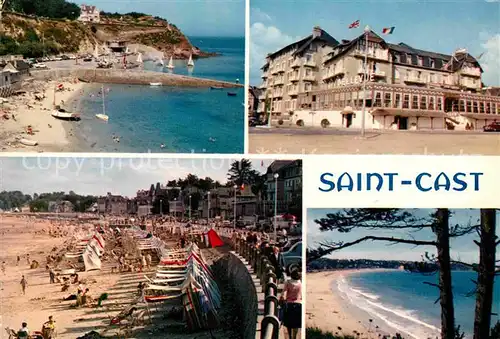 AK / Ansichtskarte Saint Cast le Guildo Son port ses plages et ses hotels Kat. Saint Cast le Guildo