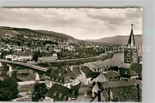 AK / Ansichtskarte Bernkastel Kues Moselpartie Panorama Kat. Bernkastel Kues