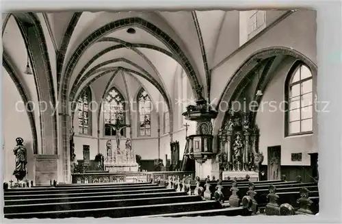 AK / Ansichtskarte Bernkastel Kues St Michaelskirche Inneres Kat. Bernkastel Kues