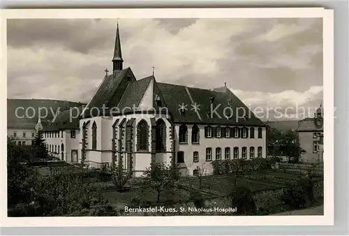 AK / Ansichtskarte Bernkastel Kues St Nikolaus Hospital Kat. Bernkastel Kues