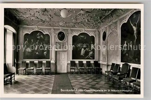 AK / Ansichtskarte Bernkastel Kues Gemaeldegalerie im St Nikolaus Hospital Kat. Bernkastel Kues