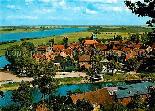 AK / Ansichtskarte Hitzacker Elbe Panorama Blick vom Weinberg Kat. Hitzacker (Elbe)