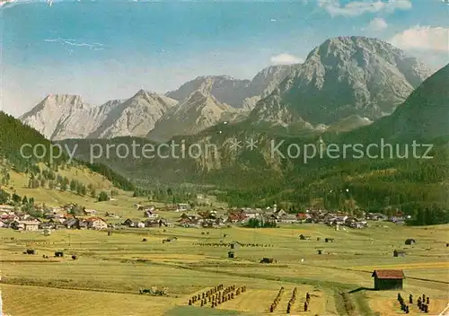 AK / Ansichtskarte Ehrwald Tirol Mieminger Berge 