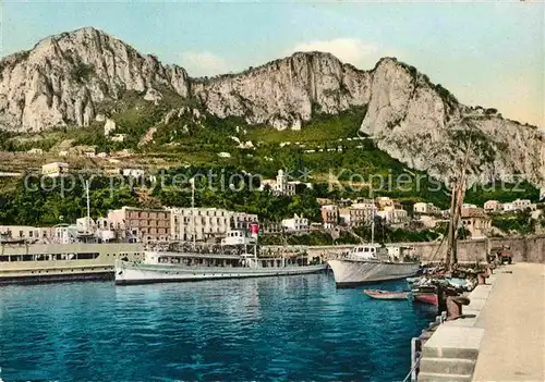 AK / Ansichtskarte Capri Marina grande il porto Kat. Golfo di Napoli