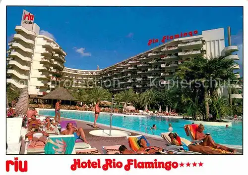AK / Ansichtskarte Playa del Ingles Gran Canaria Hotel Rio Flamingo Kat. San Bartolome de Tirajana