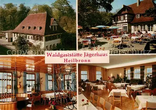 AK / Ansichtskarte Heilbronn Neckar Waldgaststaette Jaegerhaus  Kat. Heilbronn