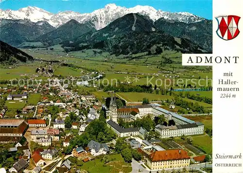 AK / Ansichtskarte Admont Steiermark Hallermauern Benediktinerstift  Kat. Admont