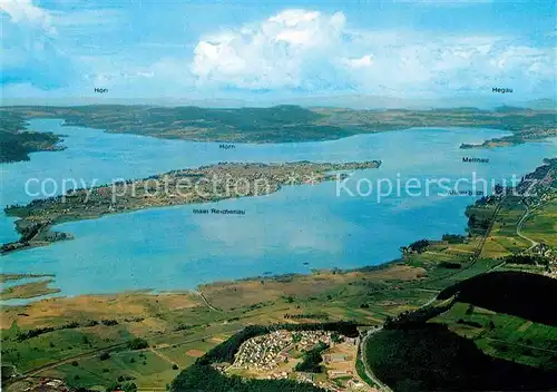 AK / Ansichtskarte ueberlingen Bodensee Fliegeraufnahme Blick ueber den Bodensee Kat. ueberlingen