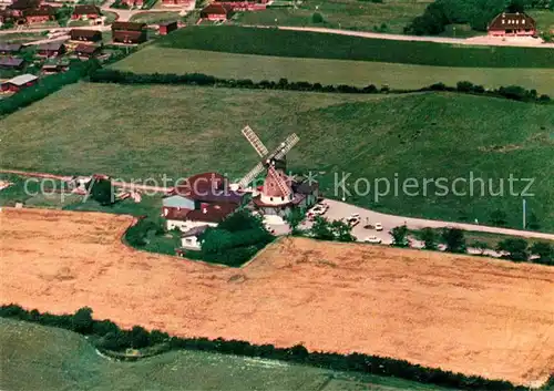 AK / Ansichtskarte Westerholz Langballig Fliegeraufnahme mit Windmuehle Kat. Westerholz