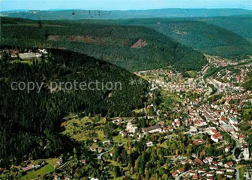 AK / Ansichtskarte Wildbad Schwarzwald Fliegeraufnahme Kat. Bad Wildbad