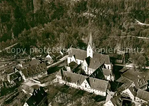 AK / Ansichtskarte Blaubeuren Fliegeraufnahme Kloster Kat. Blaubeuren