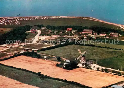 AK / Ansichtskarte Westerholz Langballig Fliegeraufnahme mit Windmuehle Kat. Westerholz