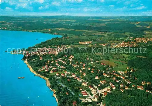 AK / Ansichtskarte Unteruhldingen Fliegeraufnahme Kat. Uhldingen Muehlhofen