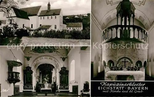 AK / Ansichtskarte Eichstaett Oberbayern Kapuzinerkloster  Kat. Eichstaett