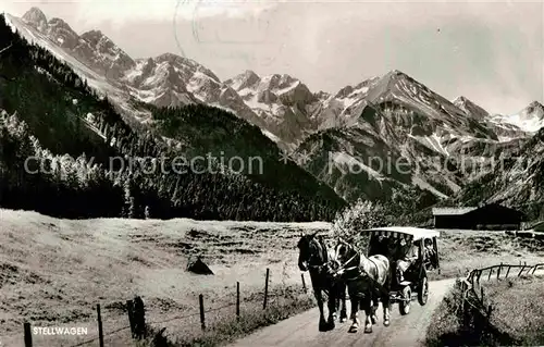 AK / Ansichtskarte Birgsau Stellwagen Kat. Oberstdorf