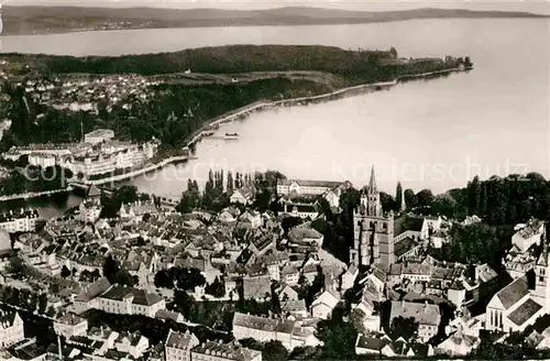 AK / Ansichtskarte Konstanz Bodensee Fliegeraufnahme Bucht Horn Kat. Konstanz