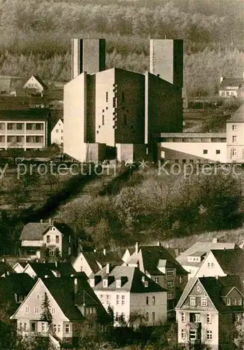 AK / Ansichtskarte Meschede Benediktinerabtei Abteikirche Gymnasium Kat. Arnsberg