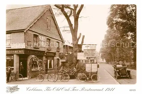 AK / Ansichtskarte Cobham The Old Oak Tree Restaurant 1911 Repro Francis Frith Collection Kat. Elmbridge